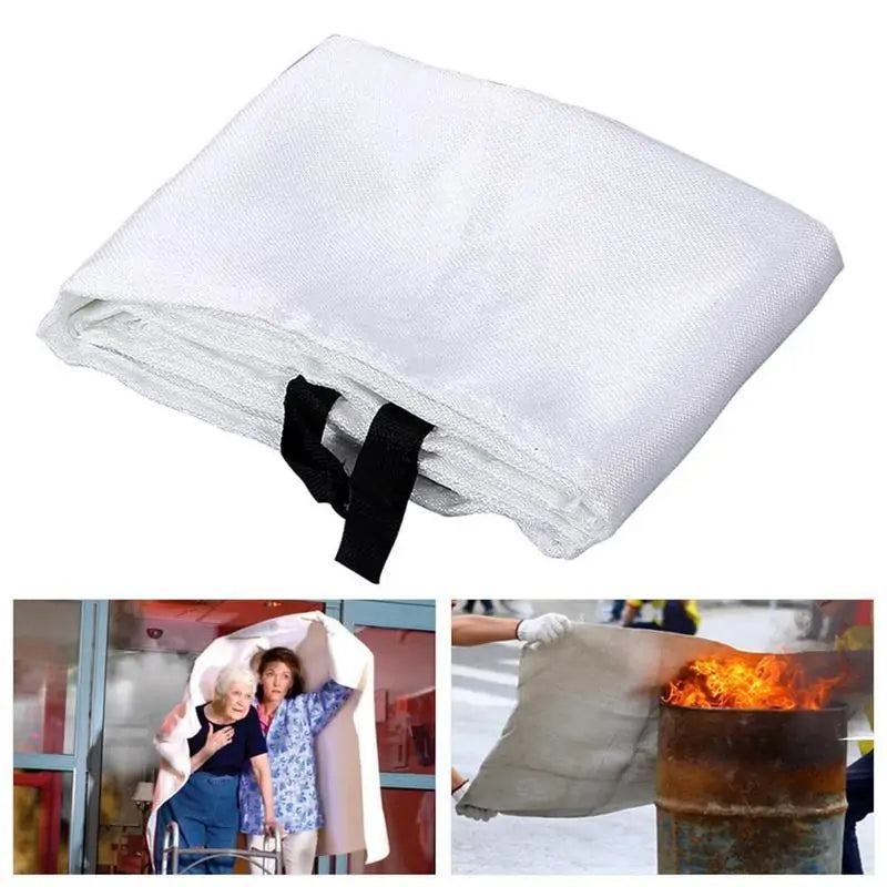 Fire Blanket Emergency Fiberglass Cloth - Kim’s Signature Beauty & Accessories    