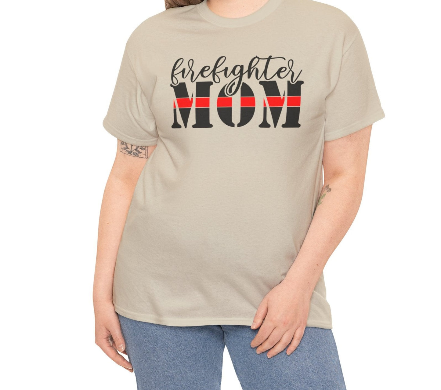 Firefighter Mom Tee - Kim’s Signature Beauty & Accessories    