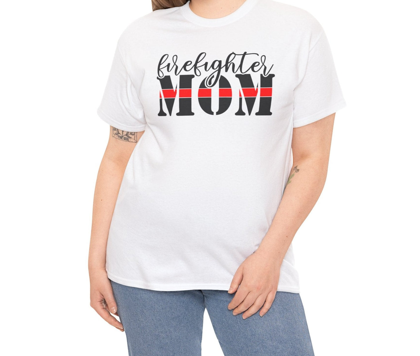 Firefighter Mom Tee - Kim’s Signature Beauty & Accessories    