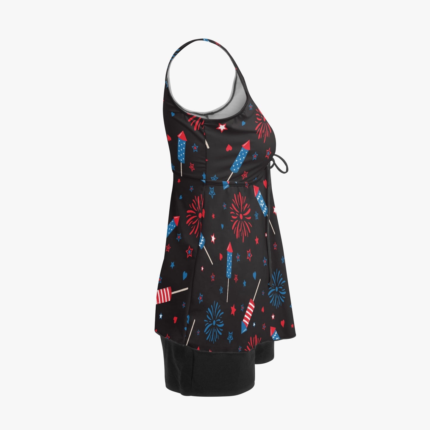 Firework Fiesta | Women's Two-Piece Swimsuit - Kim’s Signature Beauty & Accessories    