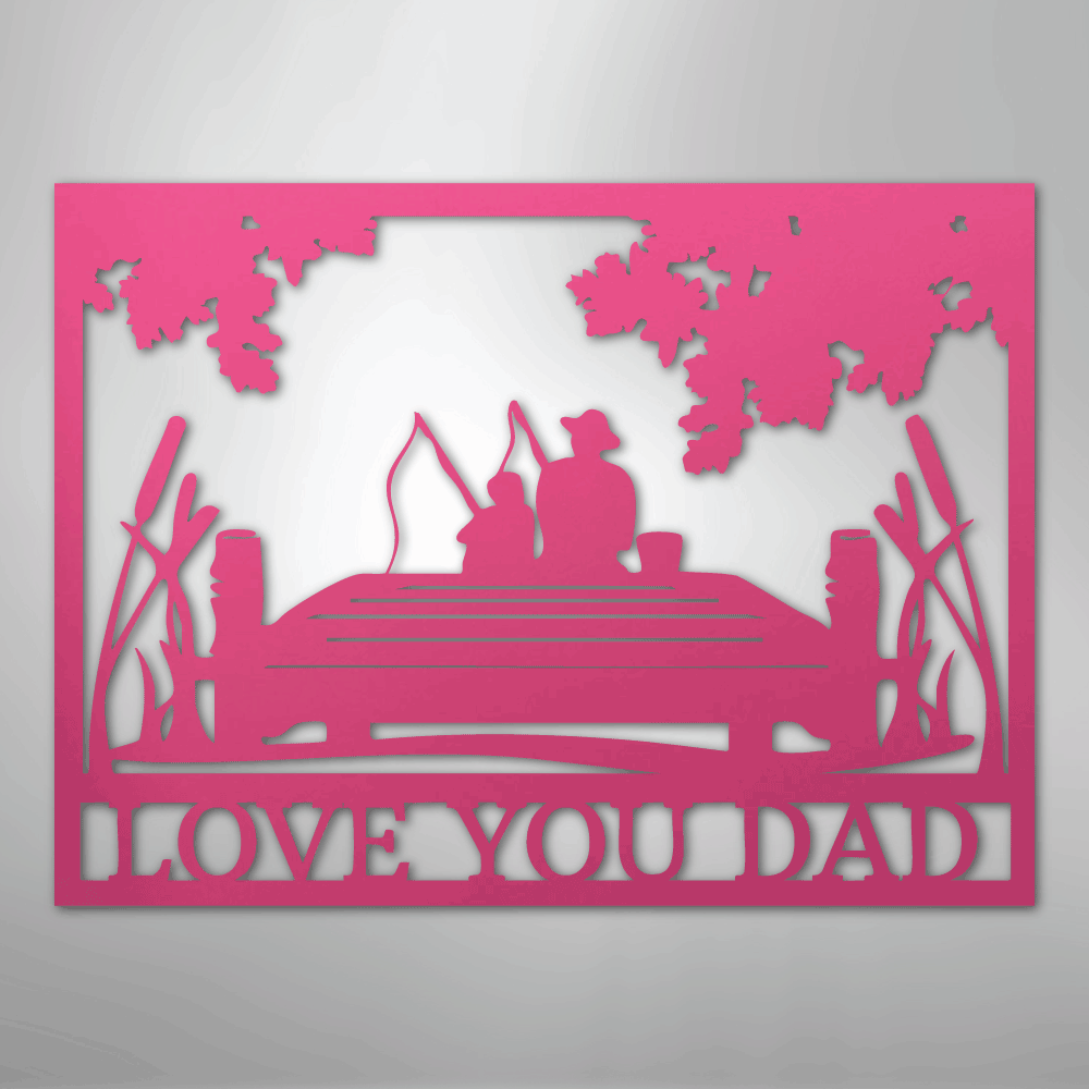 Fishing Buddies Steel Sign - Kim’s Signature Beauty & Accessories