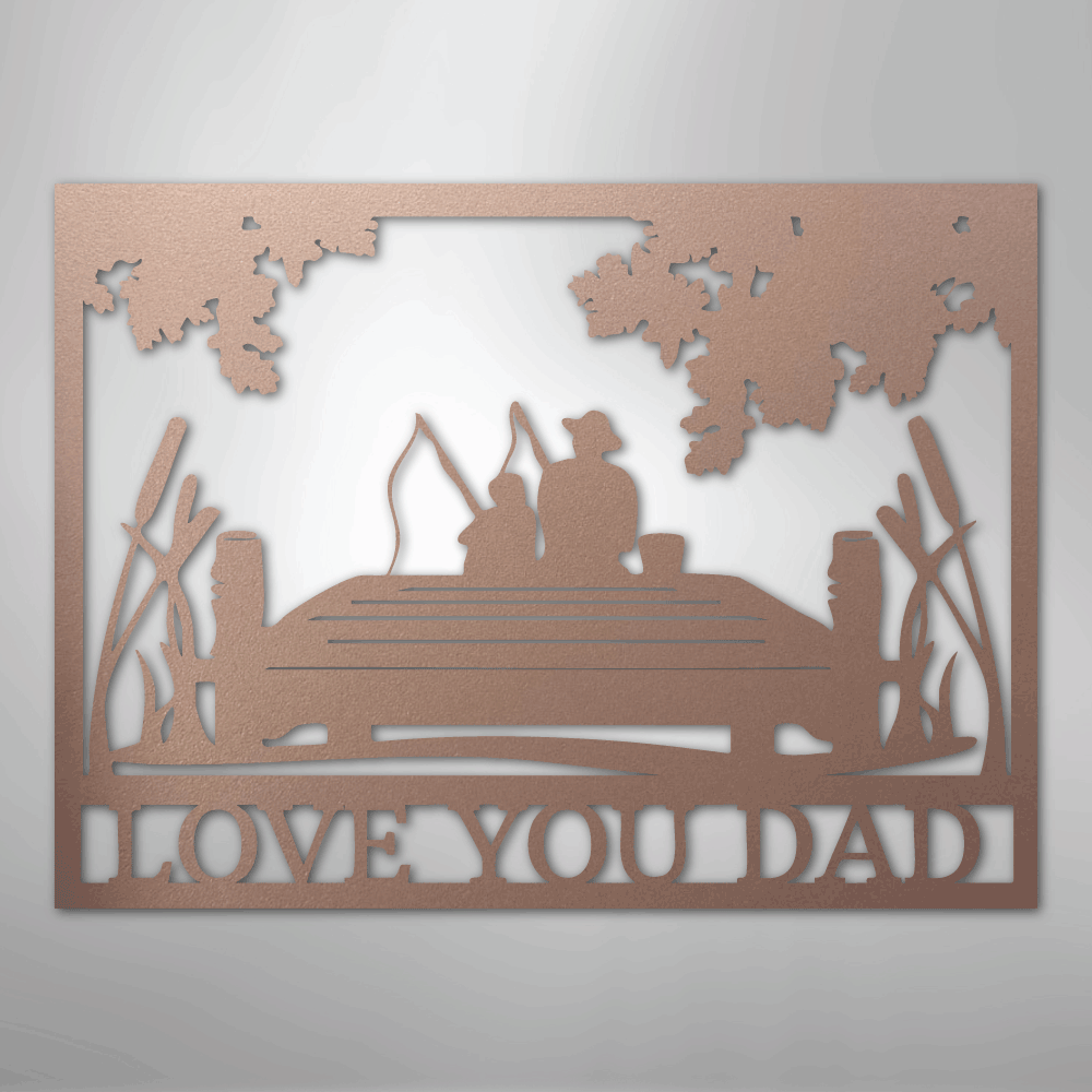 Fishing Buddies Steel Sign - Kim’s Signature Beauty & Accessories
