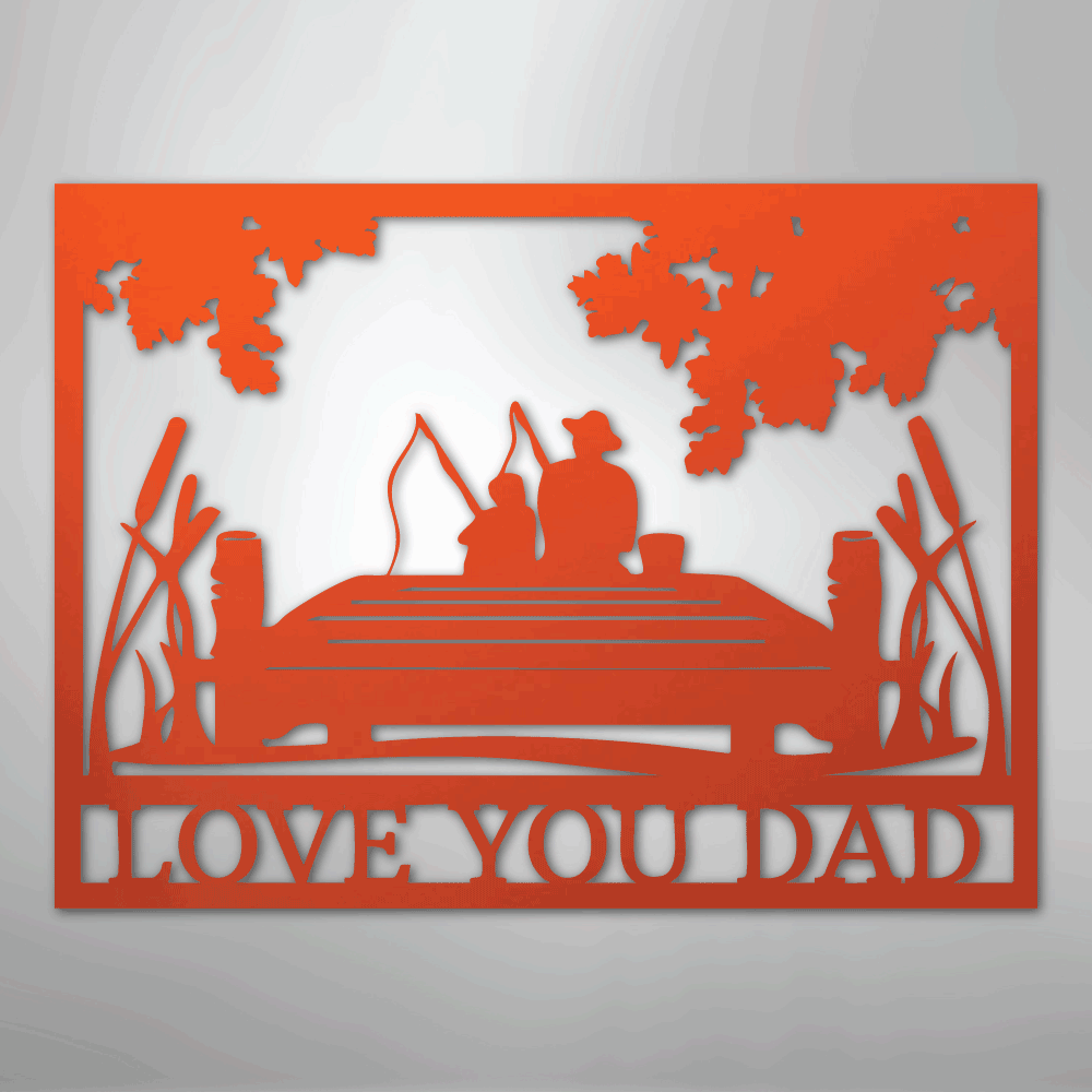 Fishing Buddies Steel Sign - Kim’s Signature Beauty & Accessories