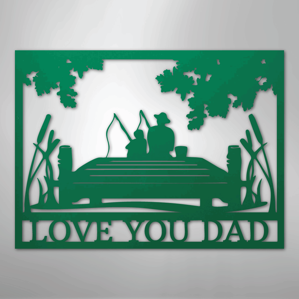 Fishing Buddies Steel Sign - Kim’s Signature Beauty & Accessories