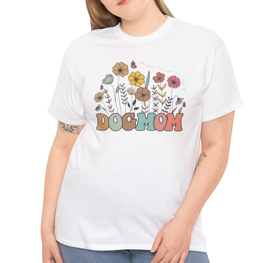 Floral Dog Mama Tee - Kim’s Signature Beauty & Accessories    