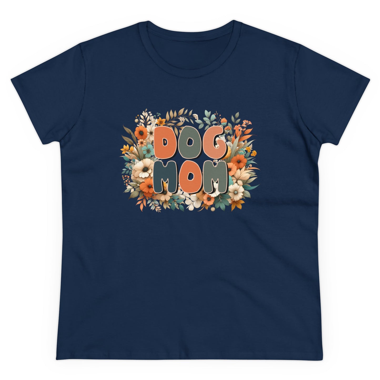 Floral Dog Mom Tee - Kim’s Signature Beauty & Accessories    