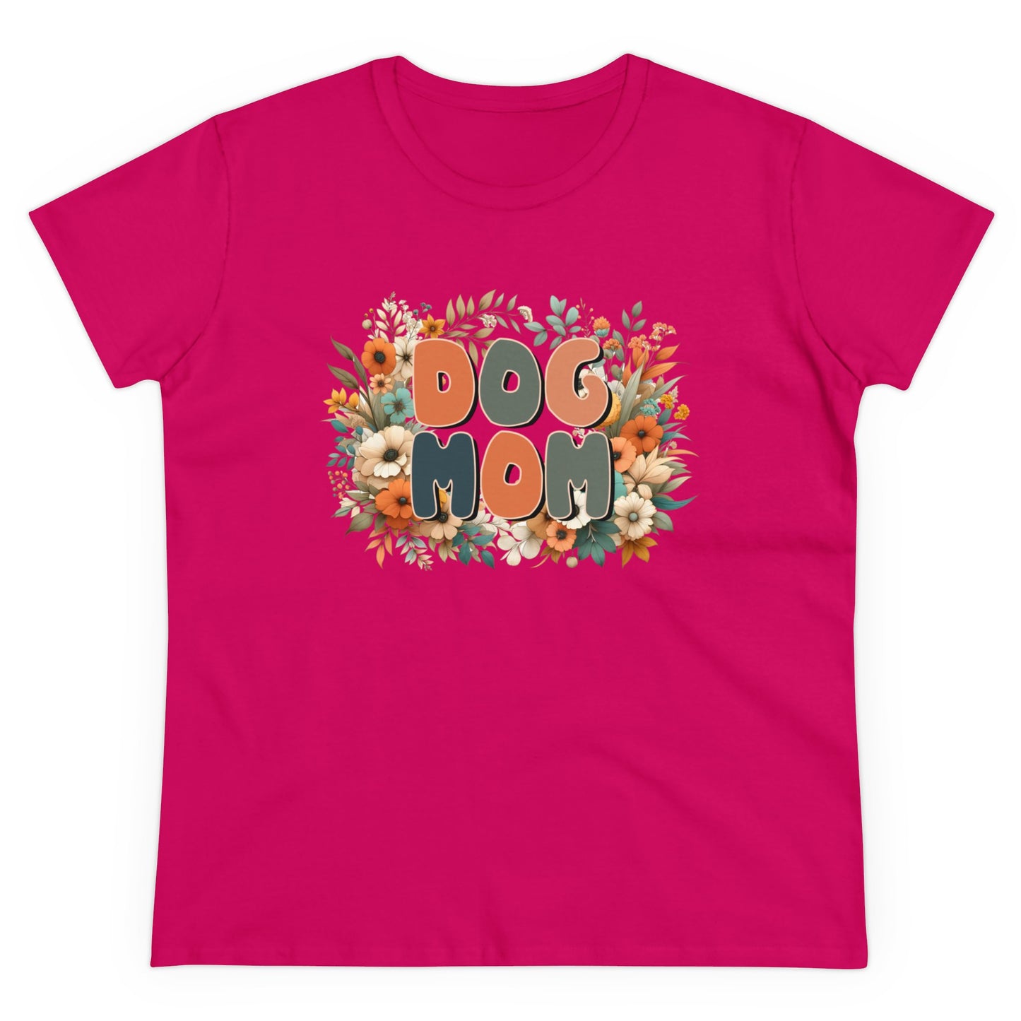 Floral Dog Mom Tee - Kim’s Signature Beauty & Accessories    