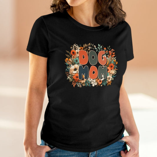 Floral Dog Mom Tee - Kim’s Signature Beauty & Accessories    