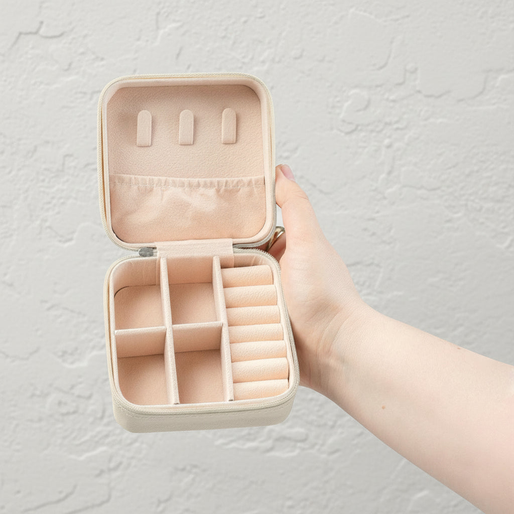 Floral “God Is Good” Travel Jewelry Case - Kim’s Signature Beauty & Accessories    