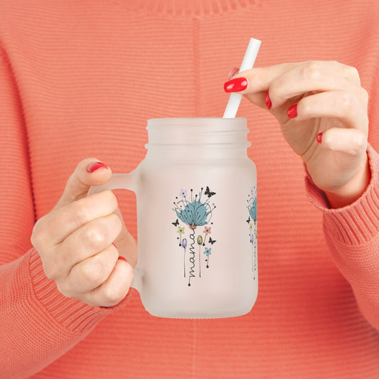 Floral Mama Mason Jar - Kim’s Signature Beauty & Accessories    