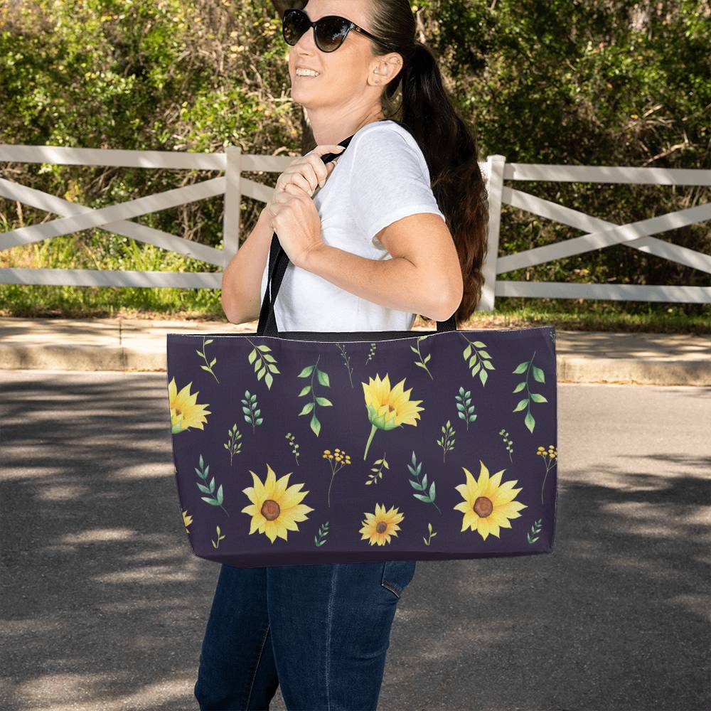 Flower Love Weekender Tote - Kim’s Signature Beauty & Accessories    