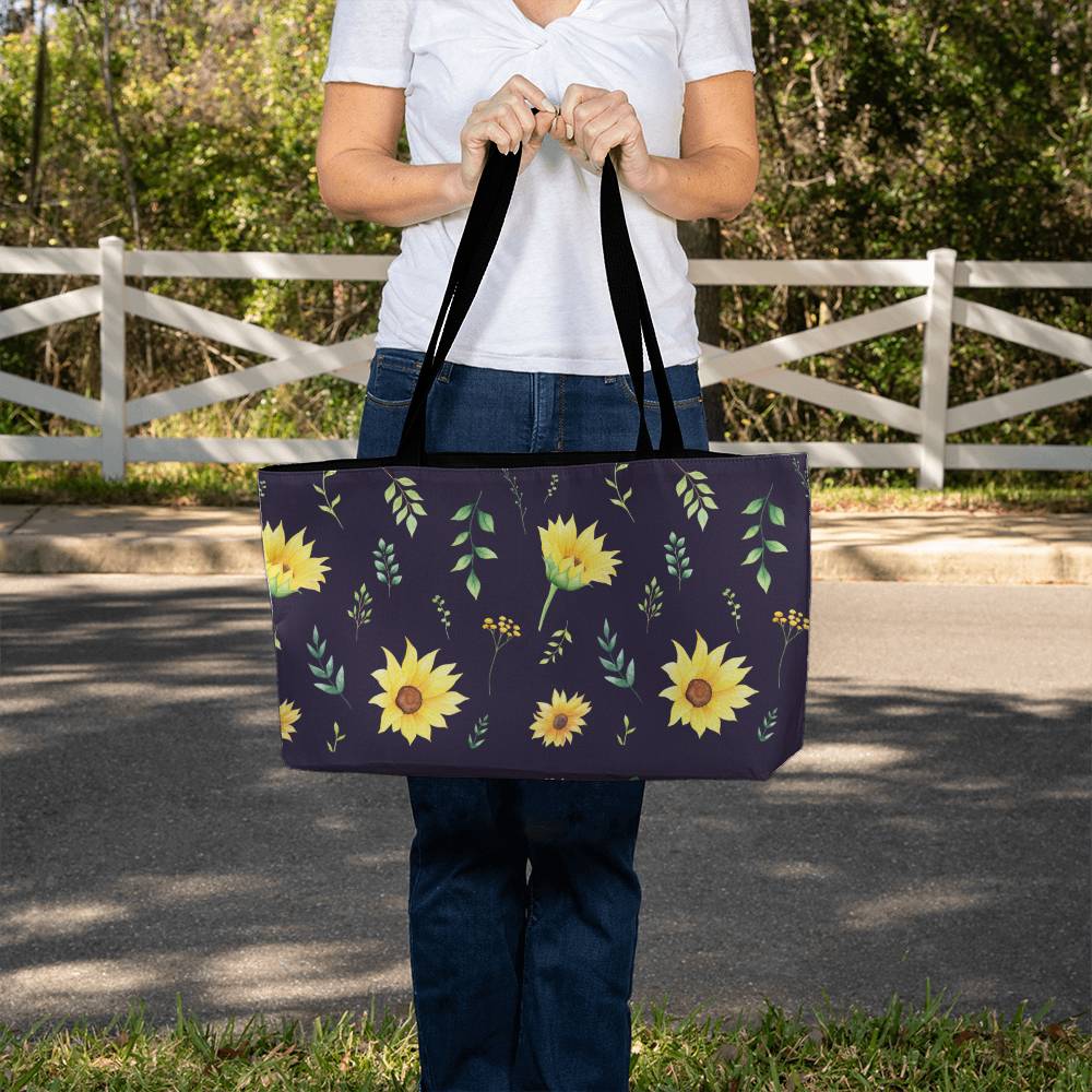 Flower Love Weekender Tote - Kim’s Signature Beauty & Accessories    