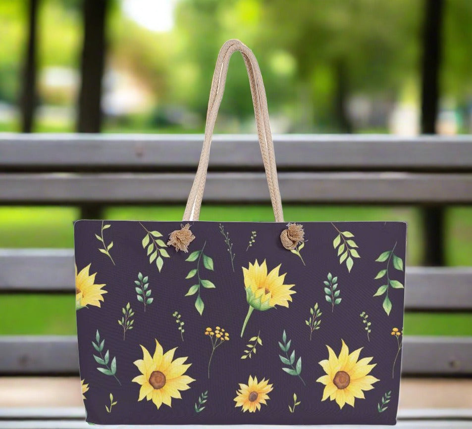 Flower Love Weekender Tote - Kim’s Signature Beauty & Accessories    
