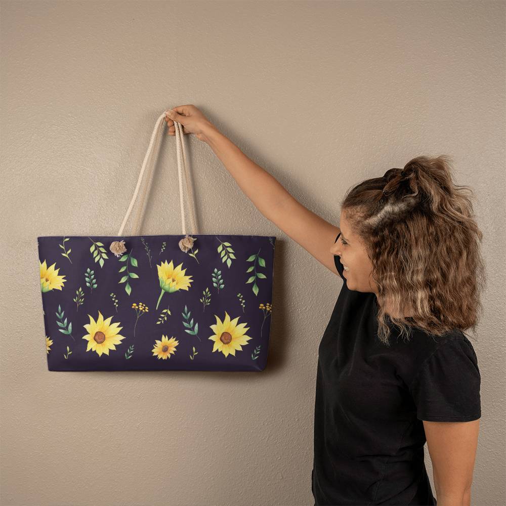 Flower Love Weekender Tote - Kim’s Signature Beauty & Accessories    
