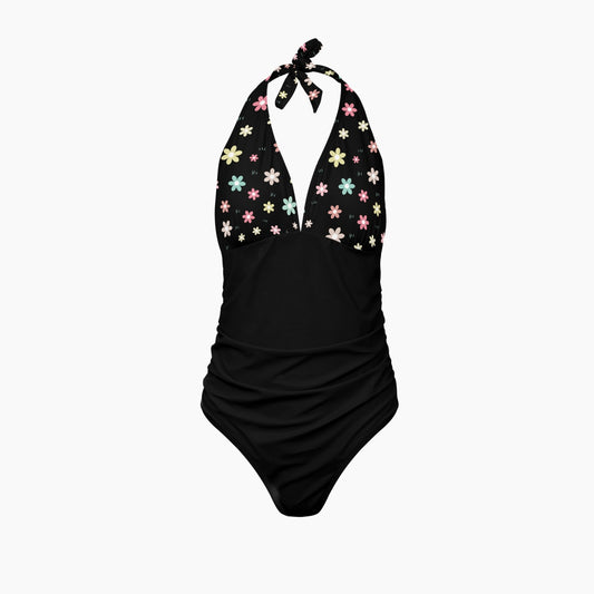 Flowers of Plenty | Women's One-Piece Swimsuit - Kim’s Signature Beauty & Accessories    