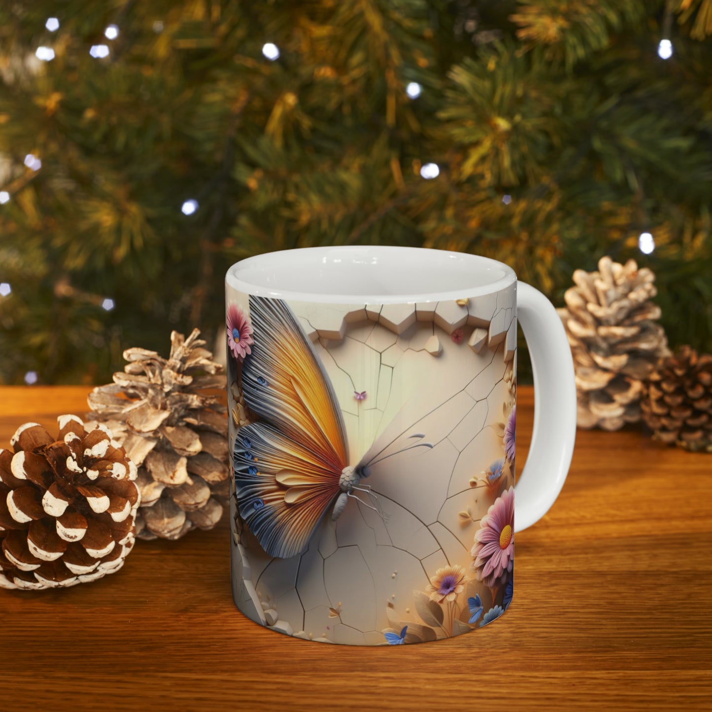 Fluttering Beauty – 3D Butterflies Mug - Kim’s Signature Beauty & Accessories    