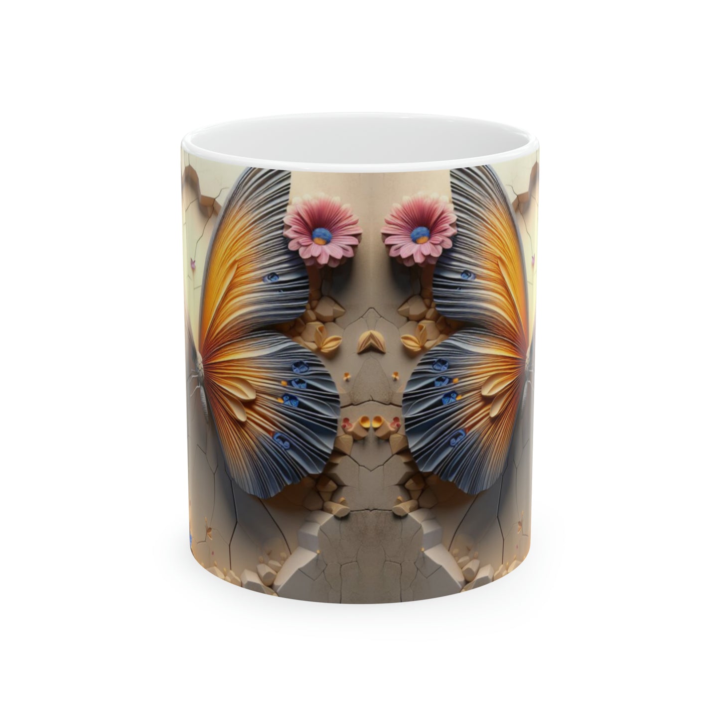 Fluttering Beauty – 3D Butterflies Mug - Kim’s Signature Beauty & Accessories    