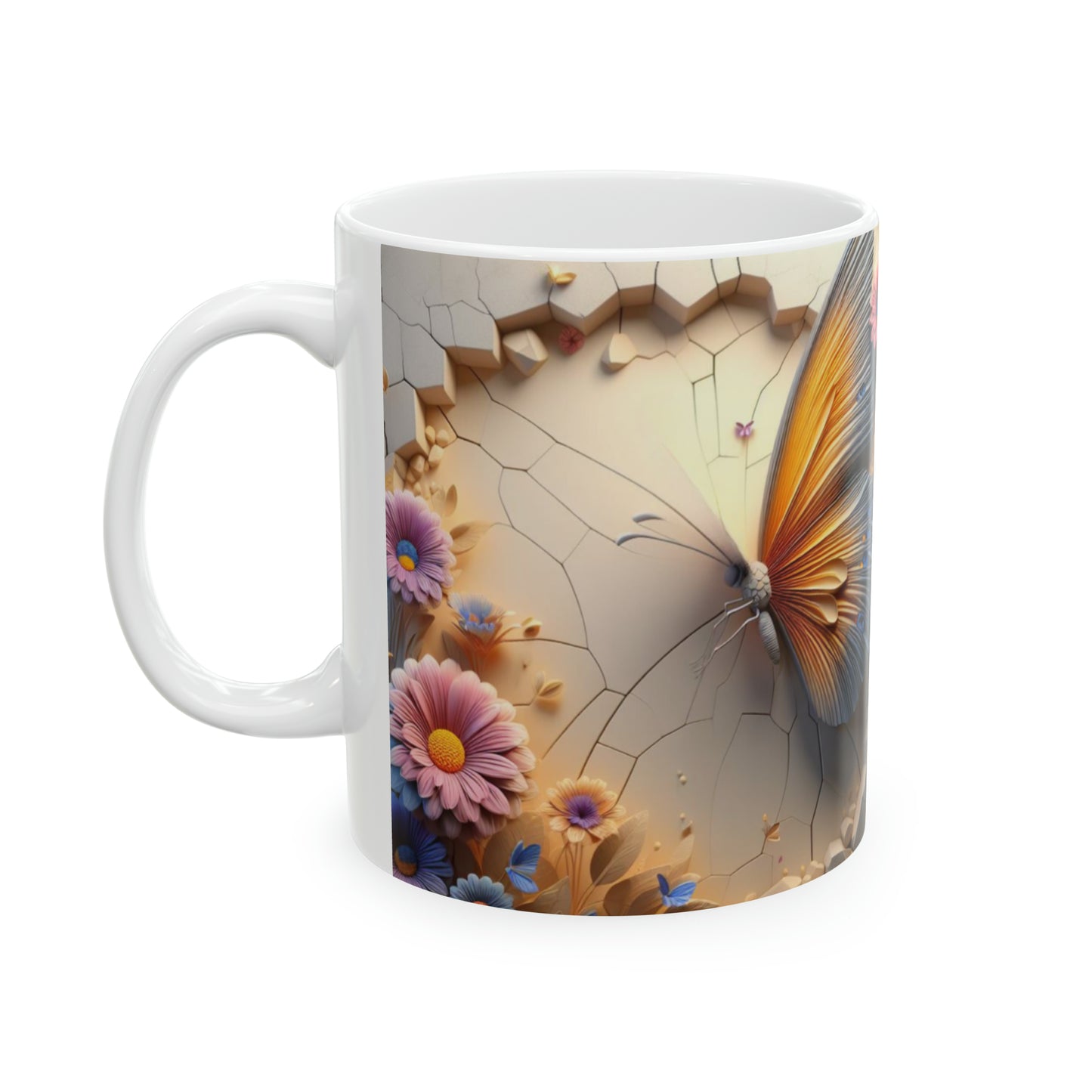 Fluttering Beauty – 3D Butterflies Mug - Kim’s Signature Beauty & Accessories    