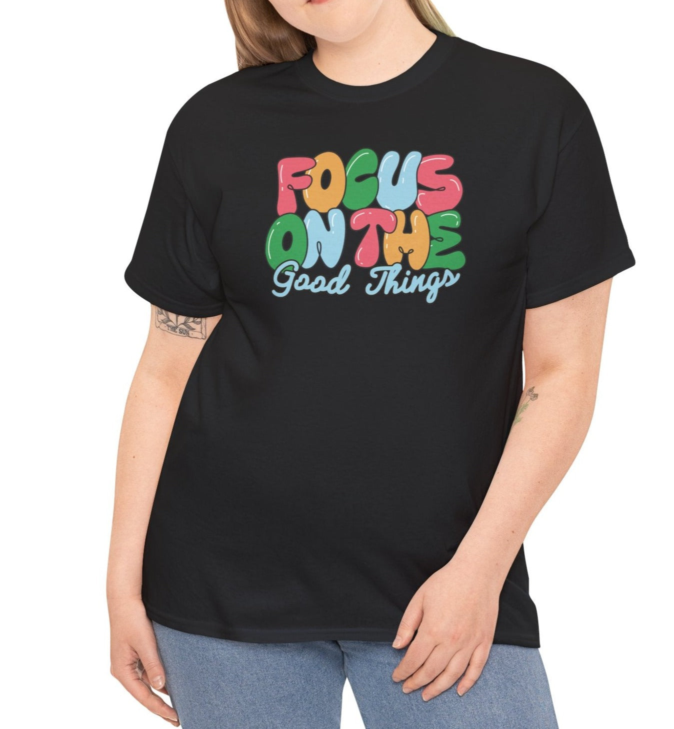 Focus on the Good Tee - Kim’s Signature Beauty & Accessories    