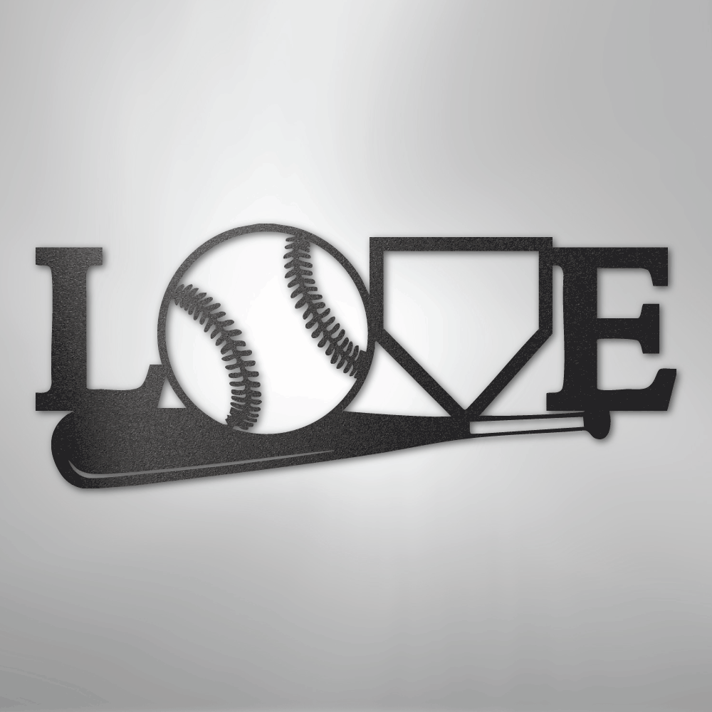 For The Love Of The Game - Metal Sign - Kim’s Signature Beauty & Accessories
