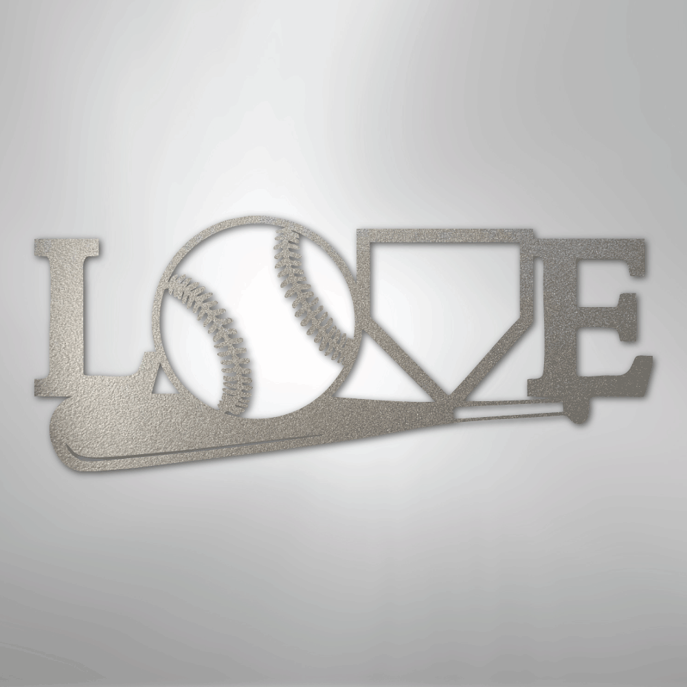 For The Love Of The Game - Metal Sign - Kim’s Signature Beauty & Accessories