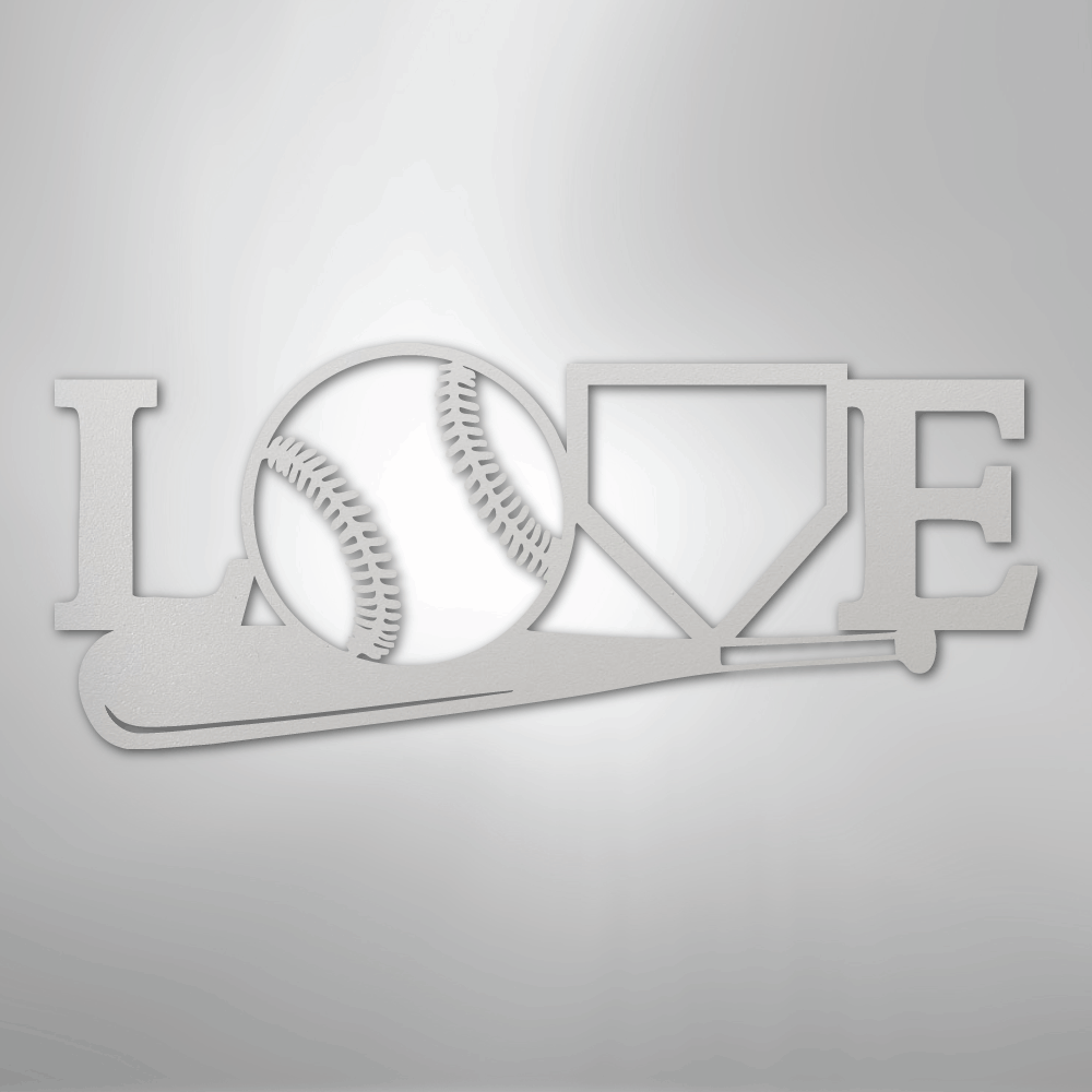 For The Love Of The Game - Metal Sign - Kim’s Signature Beauty & Accessories