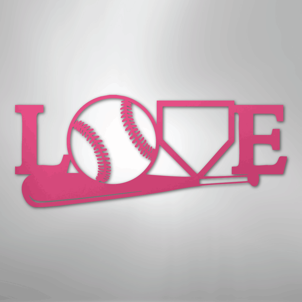 For The Love Of The Game - Metal Sign - Kim’s Signature Beauty & Accessories