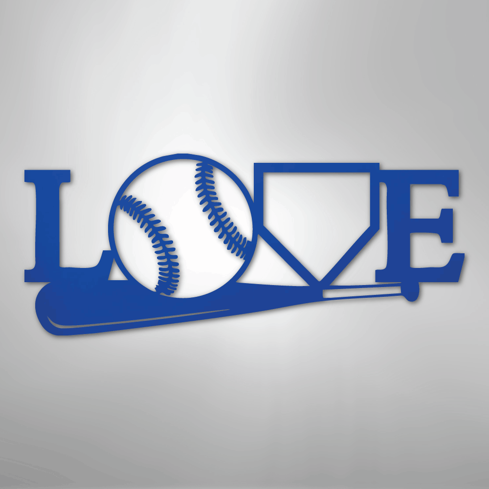 For The Love Of The Game - Metal Sign - Kim’s Signature Beauty & Accessories
