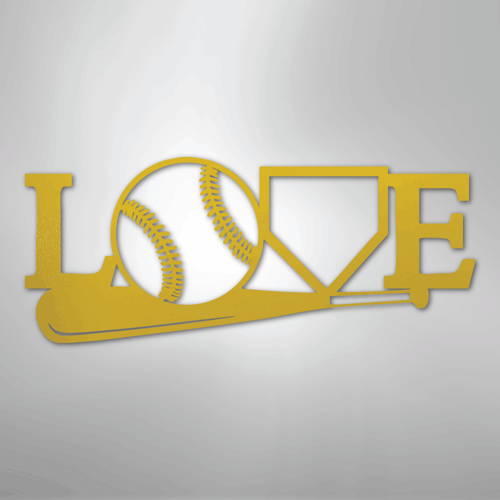 For The Love Of The Game - Metal Sign - Kim’s Signature Beauty & Accessories