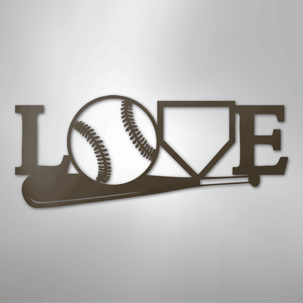 For The Love Of The Game - Metal Sign - Kim’s Signature Beauty & Accessories