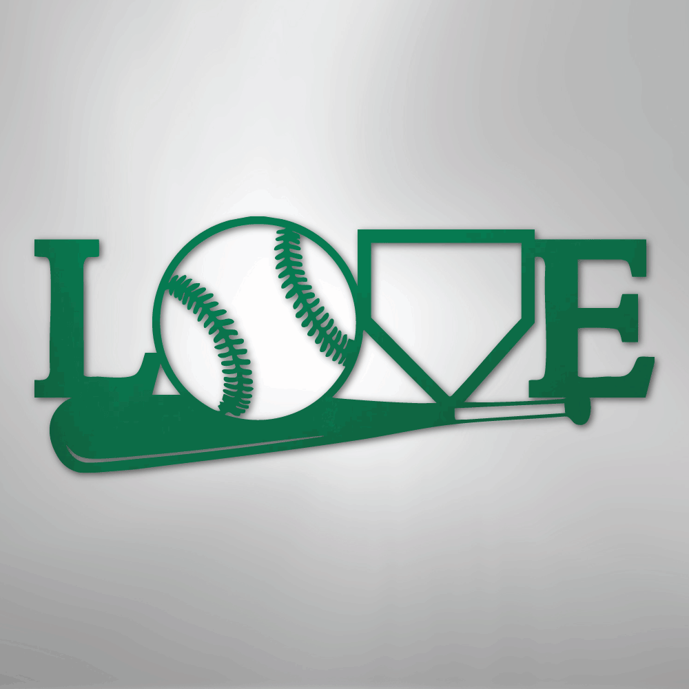 For The Love Of The Game - Metal Sign - Kim’s Signature Beauty & Accessories