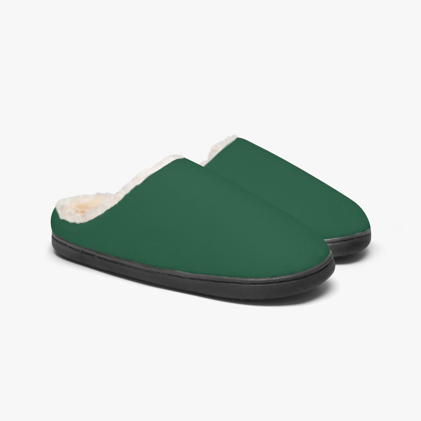 Forest Green | Unisex Fluffy Bedroom Slippers - Kim’s Signature Beauty & Accessories    