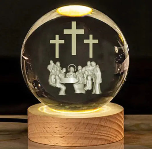 Glowing Crystal Faith Ornaments (16 Options) - Kim’s Signature Beauty & Accessories    