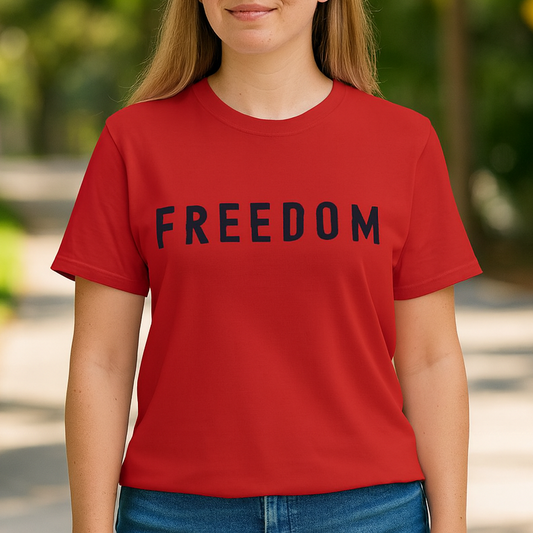 Freedom Patriotic Tee - Kim’s Signature Beauty & Accessories