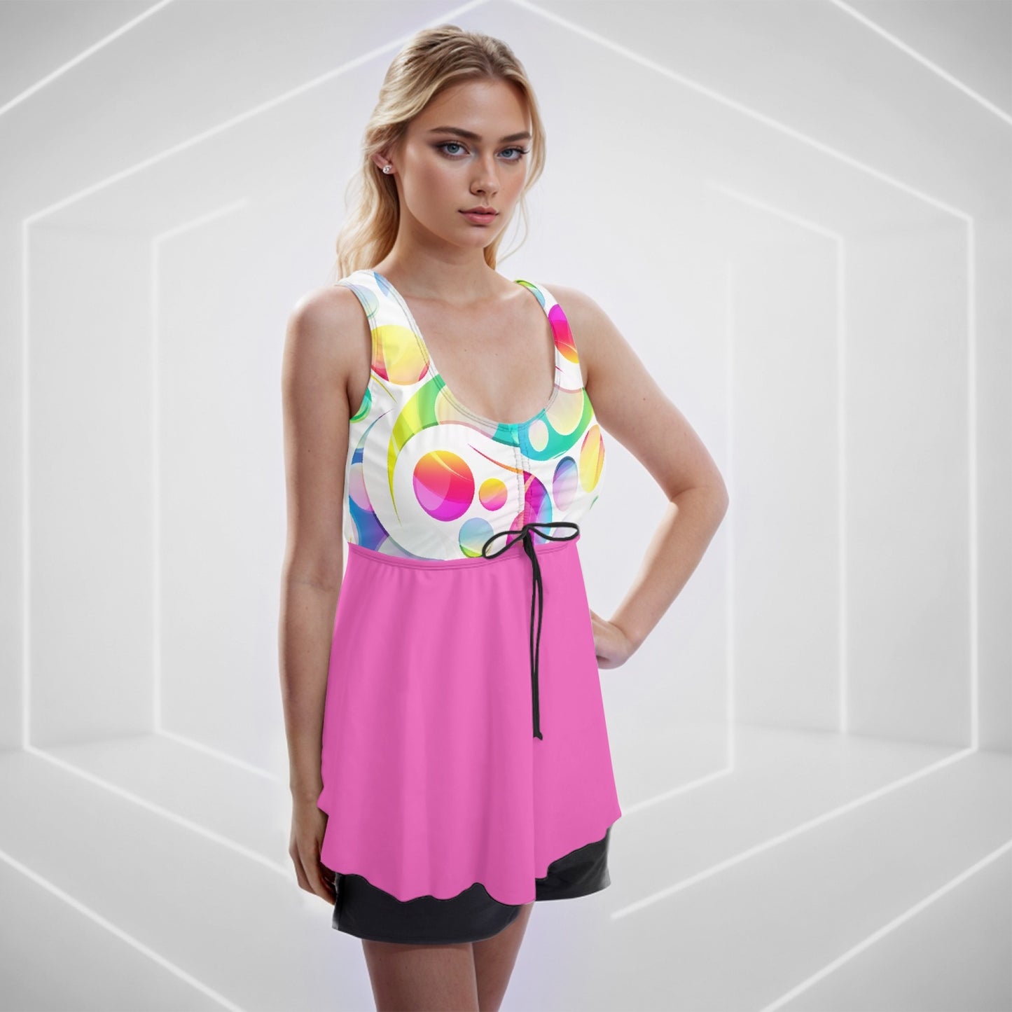 Fruity Bubbles |  Women's Two-Piece Swimsuit - Kim’s Signature Beauty & Accessories    