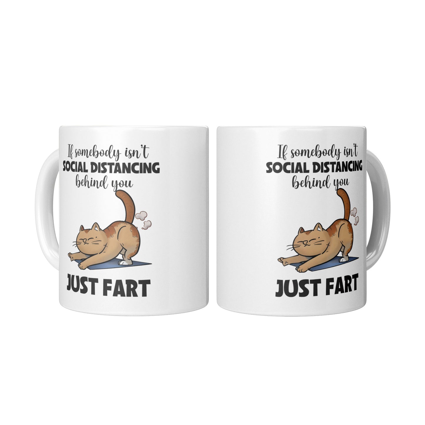 Funny Cat Mug – Just Act, Cat Style - Kim’s Signature Beauty & Accessories    