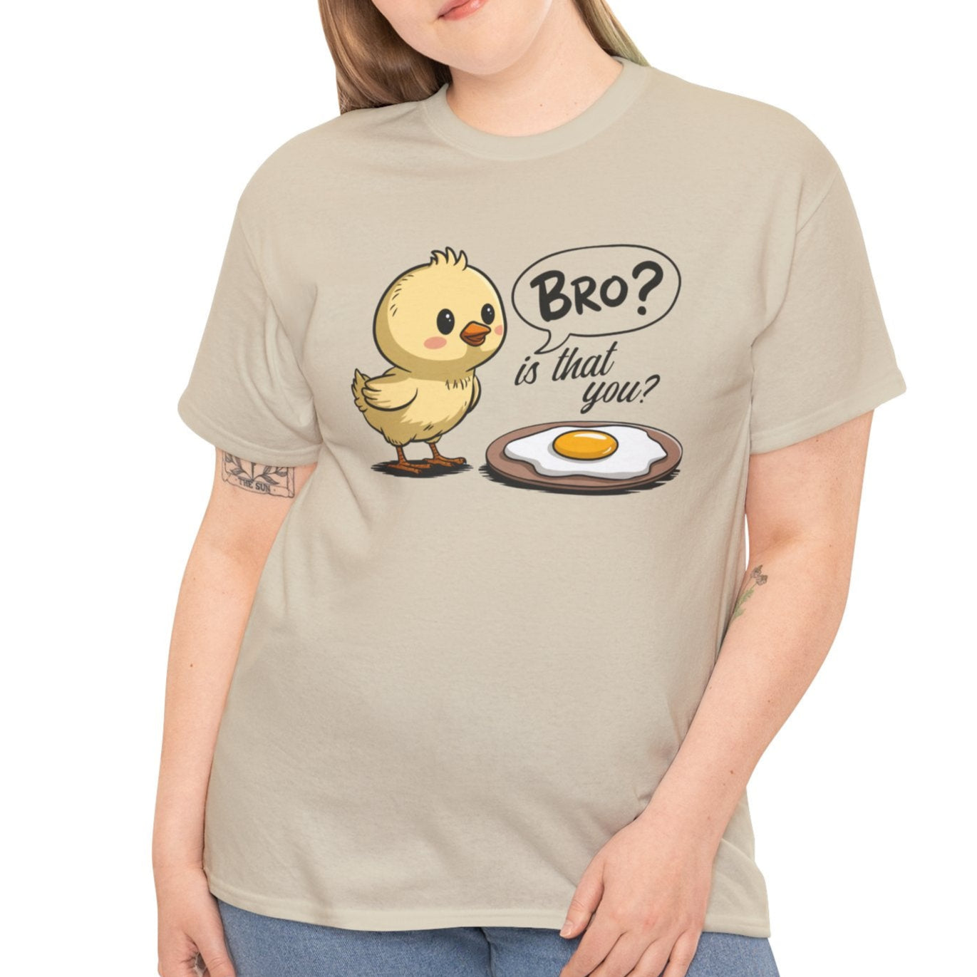 Funny Chick Tee - "Bro? Is That You?" Tee - Kim’s Signature Beauty & Accessories    
