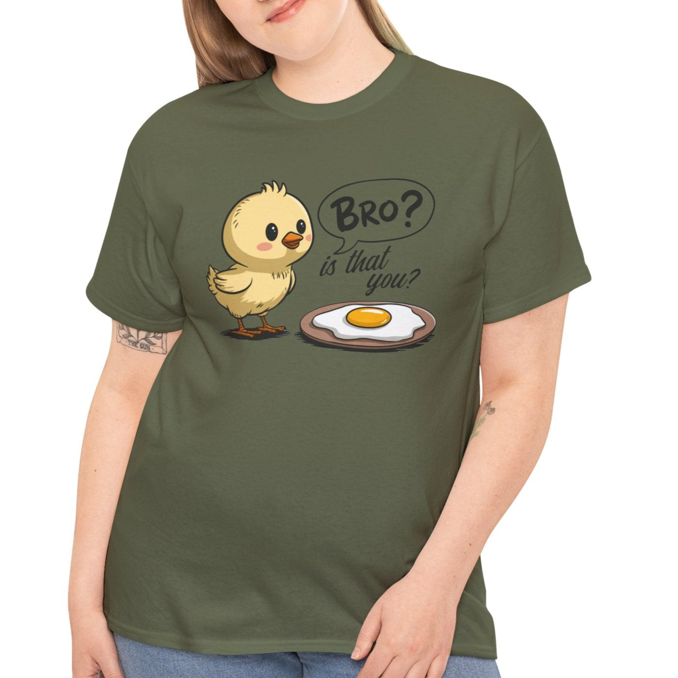 Funny Chick Tee - "Bro? Is That You?" Tee - Kim’s Signature Beauty & Accessories    
