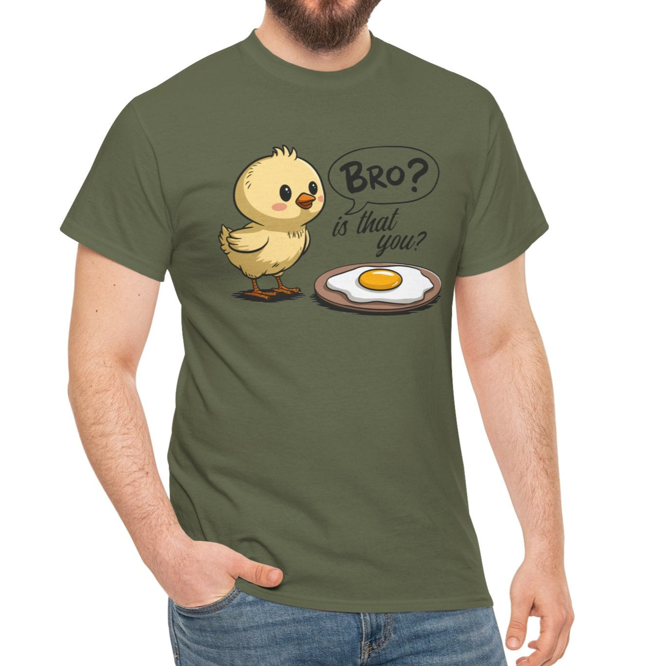 Funny Chick Tee - "Bro? Is That You?" Tee - Kim’s Signature Beauty & Accessories    