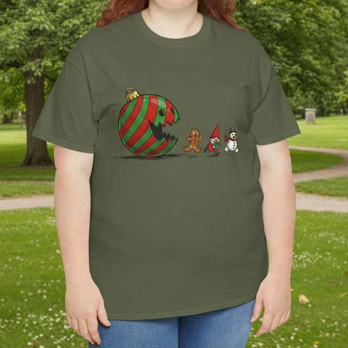 Funny Christmas Ornament Tee – Holiday Humor Unisex Shirt - Kim’s Signature Beauty & Accessories    