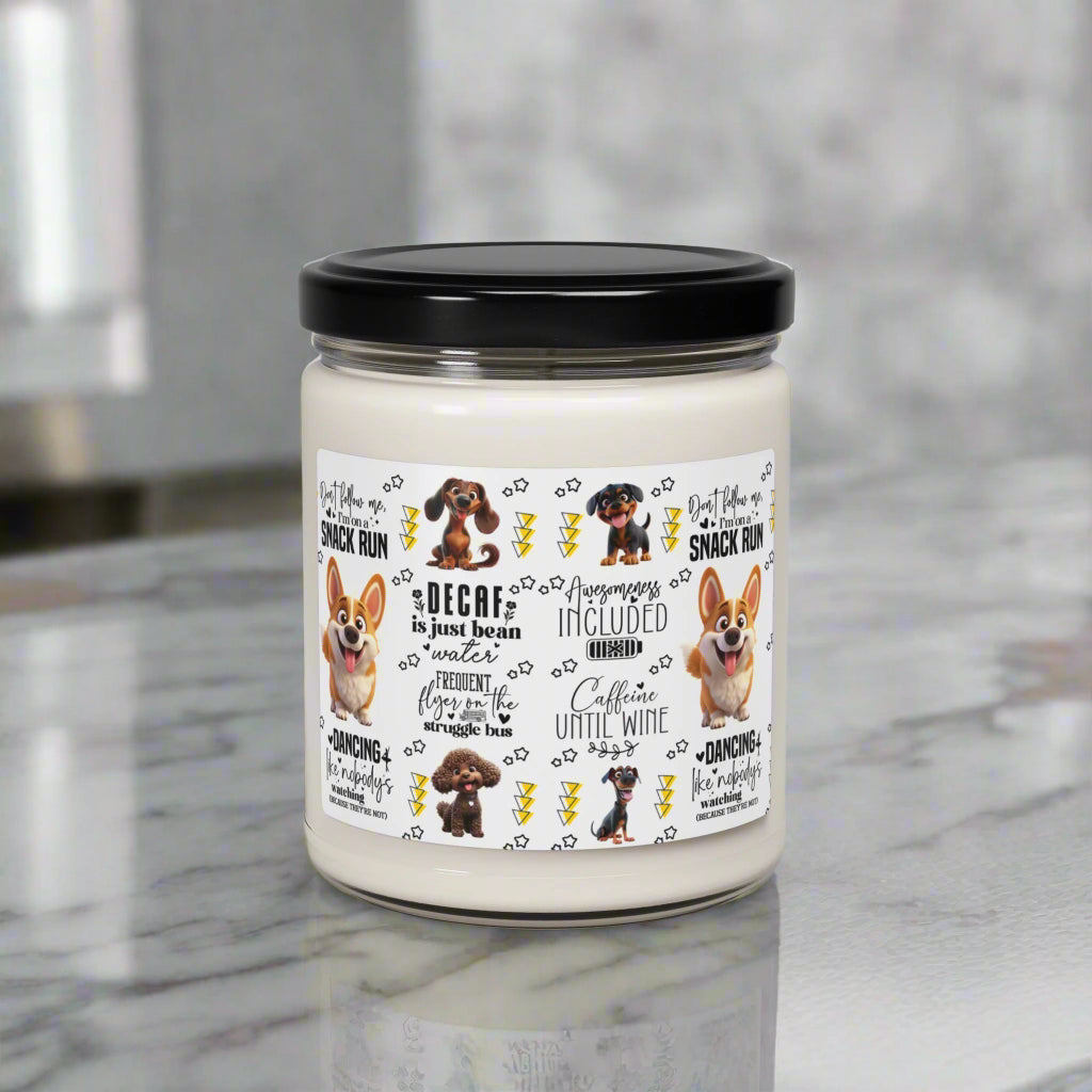 Funny Dog Quotes Candle - Kim’s Signature Beauty & Accessories    
