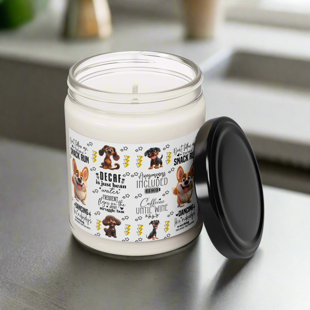 Funny Dog Quotes Candle - Kim’s Signature Beauty & Accessories    