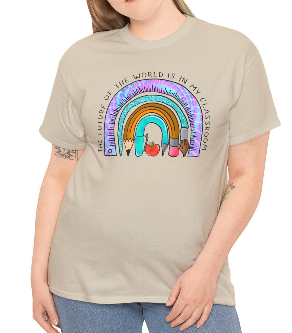 Future of the World Is in My Classroom – Teacher Tee - Kim’s Signature Beauty & Accessories    