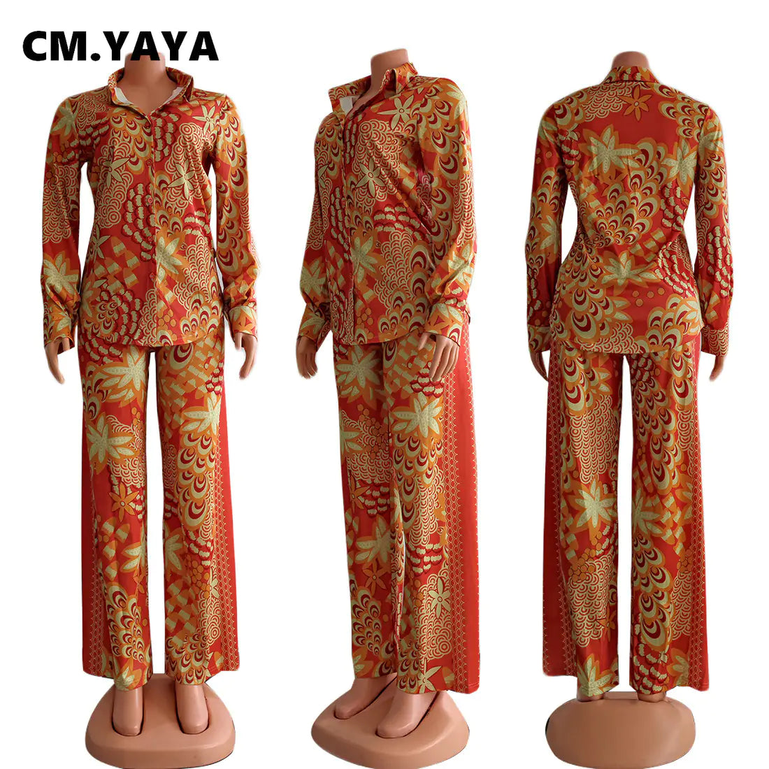 Button Up Blouse and Pants