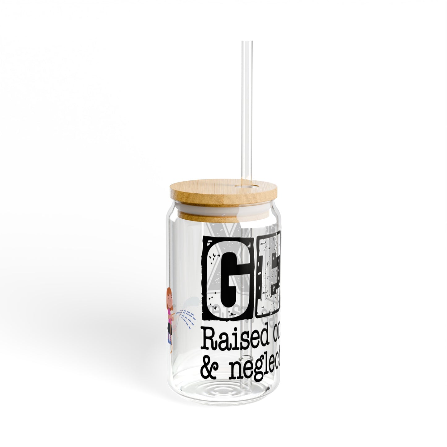 GEN X | Sipper Glass, 16oz - Kim’s Signature Beauty & Accessories    