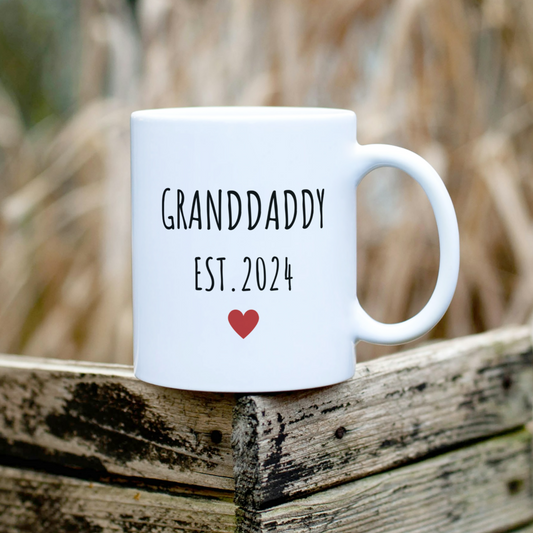 GRANDFATHER NAMES (ENTER YEAR) MUGS - Kim’s Signature Beauty & Accessories    (Store description)