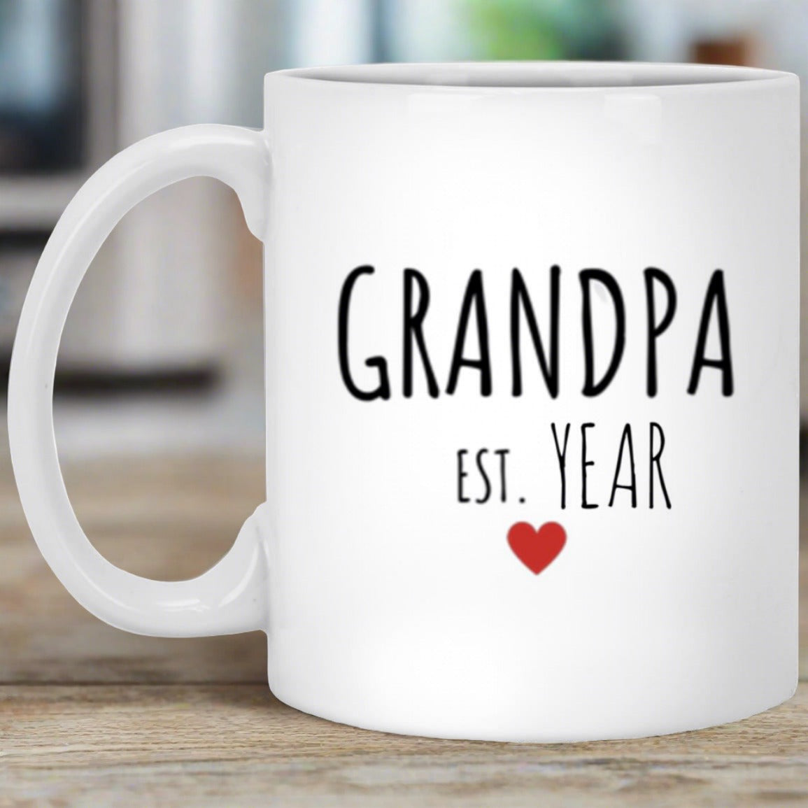 GRANDFATHER NAMES (ENTER YEAR) MUGS - Kim’s Signature Beauty & Accessories    