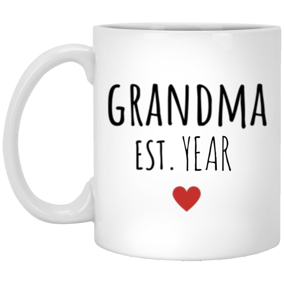 GRANDMOTHER NAMES (ENTER YEAR) MUGS - Kim’s Signature Beauty & Accessories    
