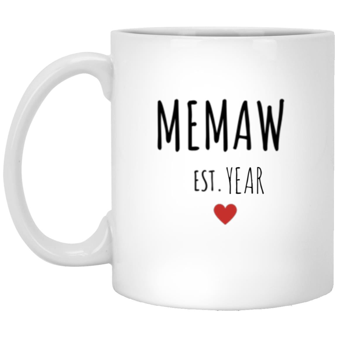 GRANDMOTHER NAMES (ENTER YEAR) MUGS - Kim’s Signature Beauty & Accessories    