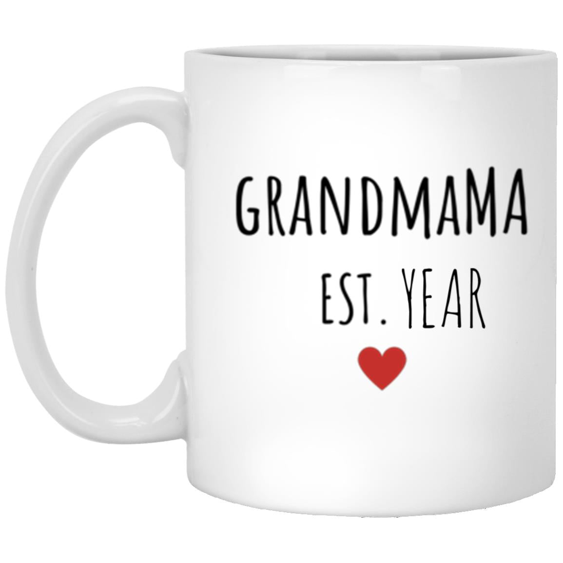 GRANDMOTHER NAMES (ENTER YEAR) MUGS - Kim’s Signature Beauty & Accessories    